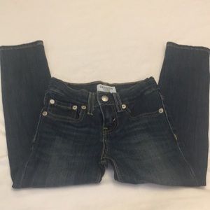 Levi boys skinny jeans size 6 adjustable waist
